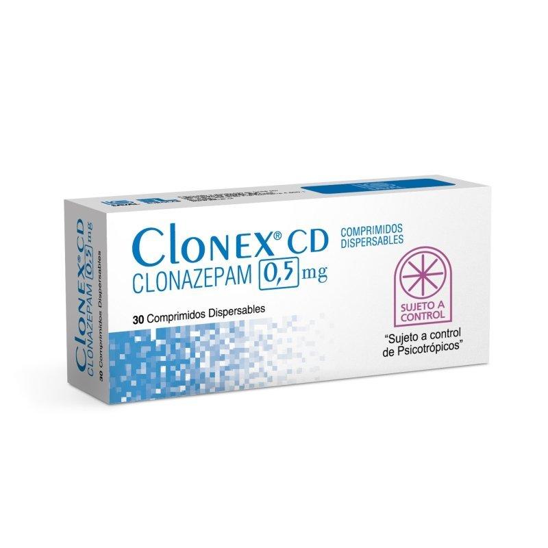 Clonex Cd 0.5 Mg © Caja X 30 Comp.